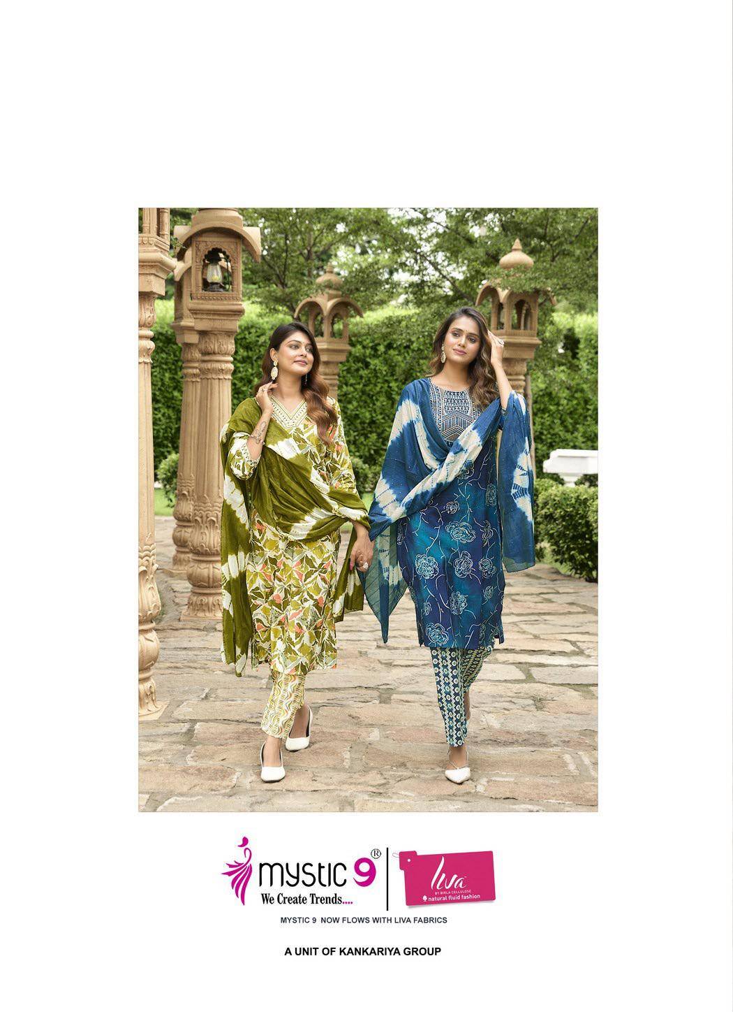 Mystic9 manshi vol 1 kurti ladies fashion wholesale